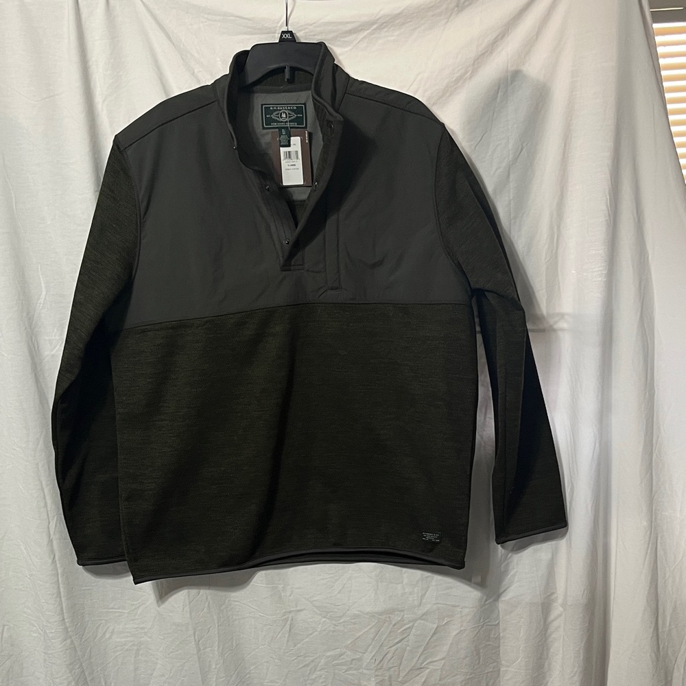 G.H. Bass & Co. Men's Grey and Olive Green Jacket